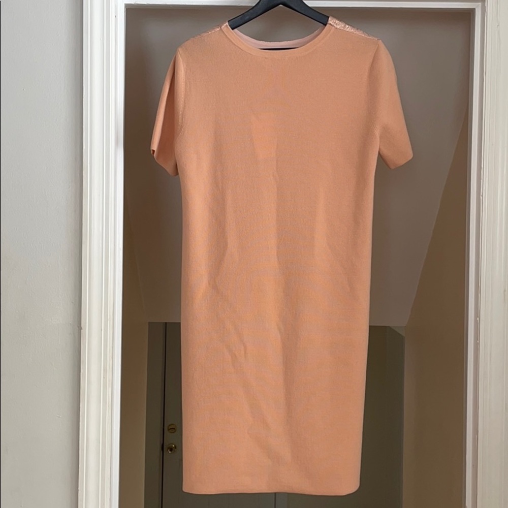 Tory Burch Floral Clouque Front Sweater Dress - Picture 5 of 13